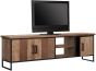 Beam No.2 Medium TV Stand, 3 Doors, 2 Open Racks