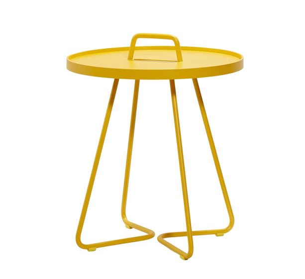 On-The-Move Small Yellow Side Table by Cane-line | Style Our Home