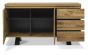 Ellipse Rustic Oak Wide Sideboard by Bentley Designs | Style Our Home