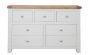 Parisian Grey 7 Drawer Wide Chest by IFD | Style Our Home