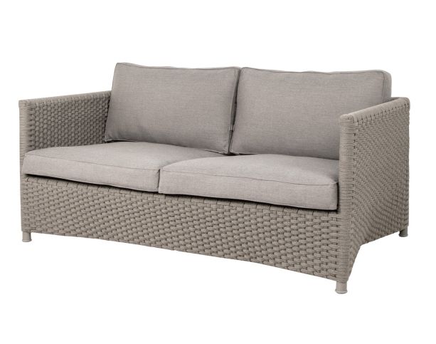 Diamond Taupe Soft Rope 2-Seater Sofa by Cane-line | Style Our Home