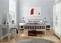 Atlanta White 122cm High Footed Bedstead - Style Our Home