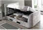 Barnard Fabric TV Bed and Ottoman 6' Super Kingsize Bedstead - Style Our Home 