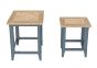 Signature Blue Nest of Two Tables by Baumhaus | Style Our Home