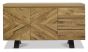 Ellipse Rustic Oak Wide Sideboard by Bentley Designs | Style Our Home
