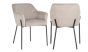 Fay khaki Velvet Chair by Richmond Interiors | Style Our Home
