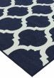 Antibes Blue Trellis Rug