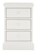 Ashby White 3 Drawer Nightstand - Style Our Home