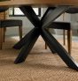 Ellipse Rustic Oak 6 Seater Dining Table by Bentley Designs | Style Our Home
