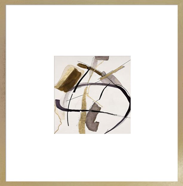 Neutral & Gold Lines I by Camelot Pictures | Style Our Home