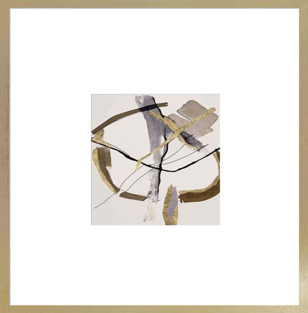 Neutral & Gold Lines III by Camelot Pictures | Style Our Home