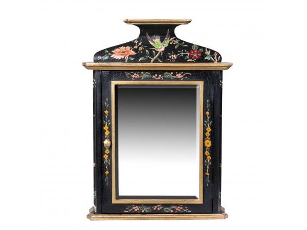 Black Lyre Bird Design Key Cabinet by Quirky Barn | Style Our Home