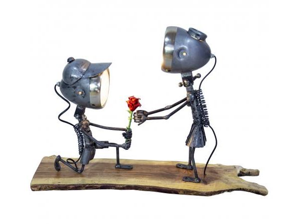 Couple and Flower Table Lamp by Quirky Barn | Style Our Home