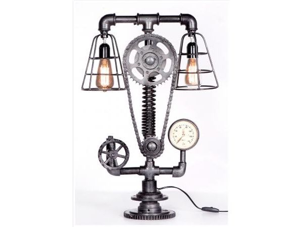 Cogged Table Lamp by Quirky Barn | Style Our Home