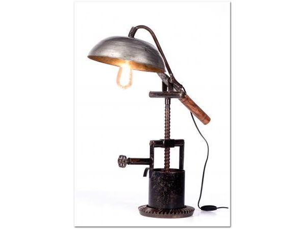 Iron Pan Table Lamp by Quirky Barn | Style Our Home