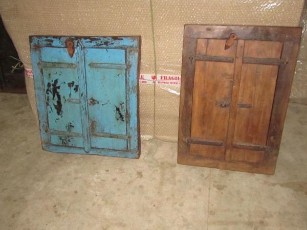 Assorted Upcycled Antique Window Shutters with Mirrors by Quirky Barn | Style Our Home