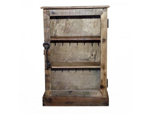 Key Cabinet with Hooks