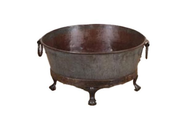 Antique Set of 3 Iron Pots on Stand by Quirky Barn | Style Our Home