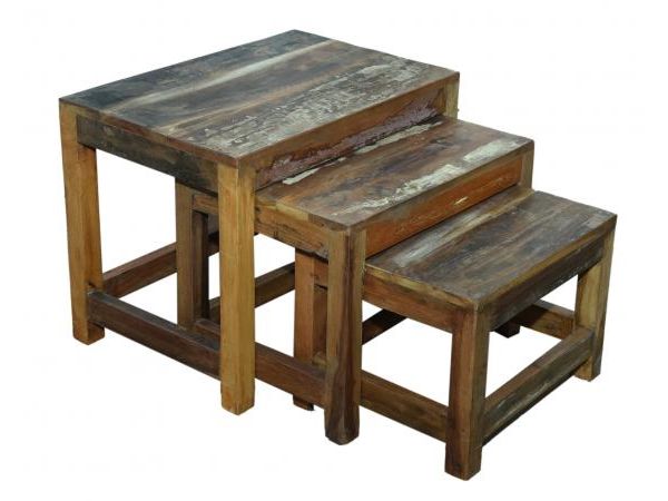 Reclaimed Nest of 3 Tables by Quirky Barn | Style Our Home