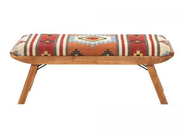 Folding Bench - Red by Quirky Barn | Style Our Home