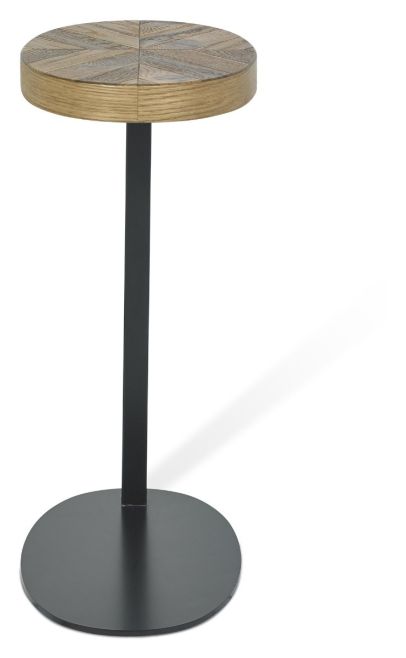 Ellipse Rustic Oak Sofa Table by Bentley Designs | Style Our Home