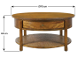 Aruba Round Coffee Table