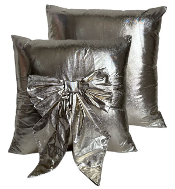 Paulmoneypenny Gold Metallic With Bow by Malini | Style Our Home