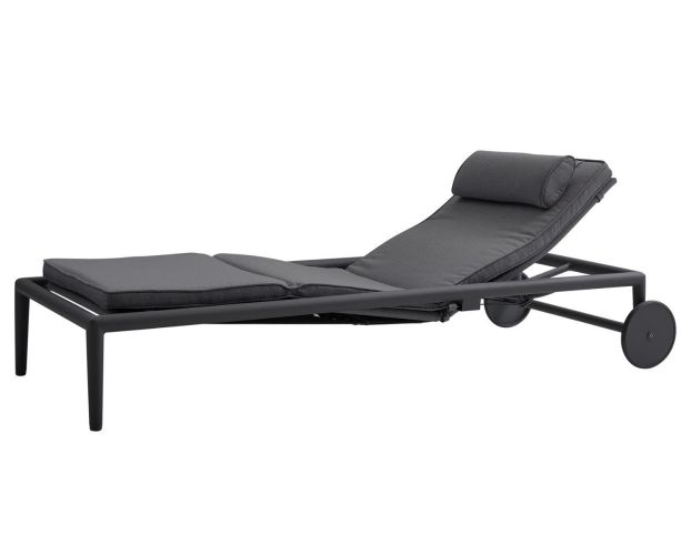 Conic Grey Sunbed by Cane-line | Style Our Home
