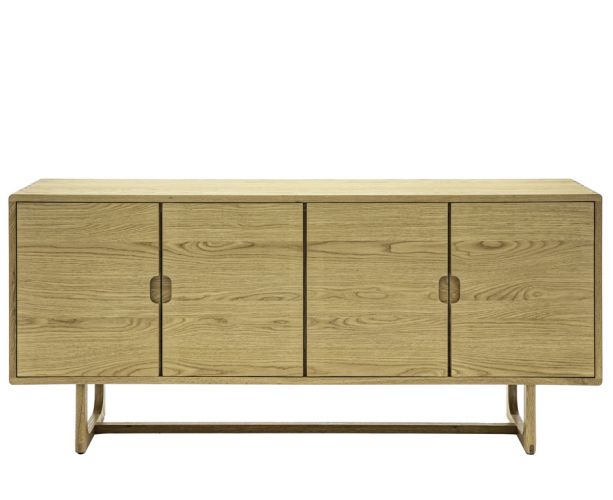 Mella 4 Door sideboard Natural By Gallery Living | Style Our Home