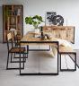 Brindlewood Industrial Metal & Wood Bench