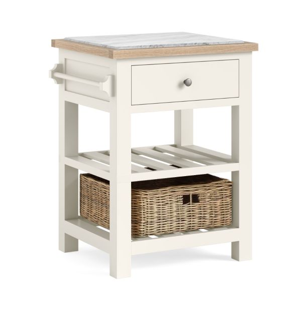Modern Country Coconut Small Kitchen Island by Condell/Global Home Group | Style Our Home