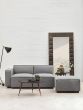 Toulix Grey Fabric Armless Modular Sofa
