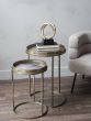 Vienna Antique Gold Set of Side Tables - Style Our Home
