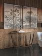 Palm Set of Four Framed Canvas by Libra Designs | Style Our Home