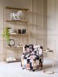 Portico Belgian Velvet Swivel Chair