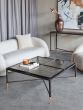 Stella Square Glass Coffee Table
