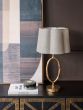 Ronde Table Lamp with Linen Shade
