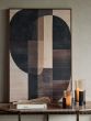 Formwell Textured Framed Canvas Wall Art 80x120cm