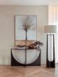 Glenthorpe Sculpted Console Table