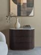 Whitton Bedside Three Drawer Chest Large