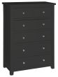 Henley 2 over 4 Chest-Charcoal by Classic Furniture | Style Our Home