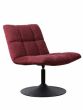 Mantis Swivel Chair - Chenille Berry