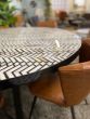 Round Dining Table - Mono Inlay Print by Monologue | Style Our Home