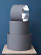 Grey and Silver Lined Drum Lampshade (20") By Libra | Style Our Home 