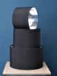 Black and Silver Lined Drum Lampshade (20") By Libra | Style Our Home 