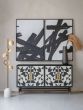 Hand Finished Impasto Brushstokes Set of 2 Framed Canvases by Libra Designs | Style Our Home
