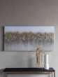 Abstract Golden Reeds Canvas  By Libra | Style Our Home
