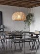 Bronks Black Acacia Fixed Dining Table  180cm by Libra Designs | Style Our Home
