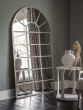 Gold Blakely Arch Floor Standing Mirror by Libra Designs | Style Our Home
