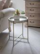 Laura Ashley Grey Epsley Side Table by Libra Designs | Style Our Home
